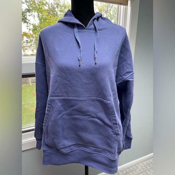 Zella Women's Indigo Hoodie Sweatshirt sz L - Picture 2 of 7